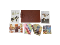 Álbum de Fotos de Couro Vintage Grande À Prova D'água