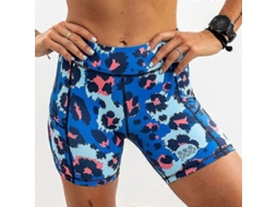 _shorts de Yoga Feminino 2022 Tres Pinas Tamanho Verdadeiro Spandex Estampado para Academia Corrida Montanhismo