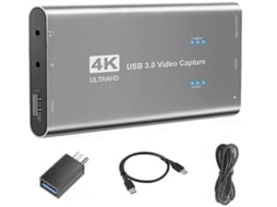 Usb 3.0 Hdmi Capture YIZHOOD Inf163 Preto