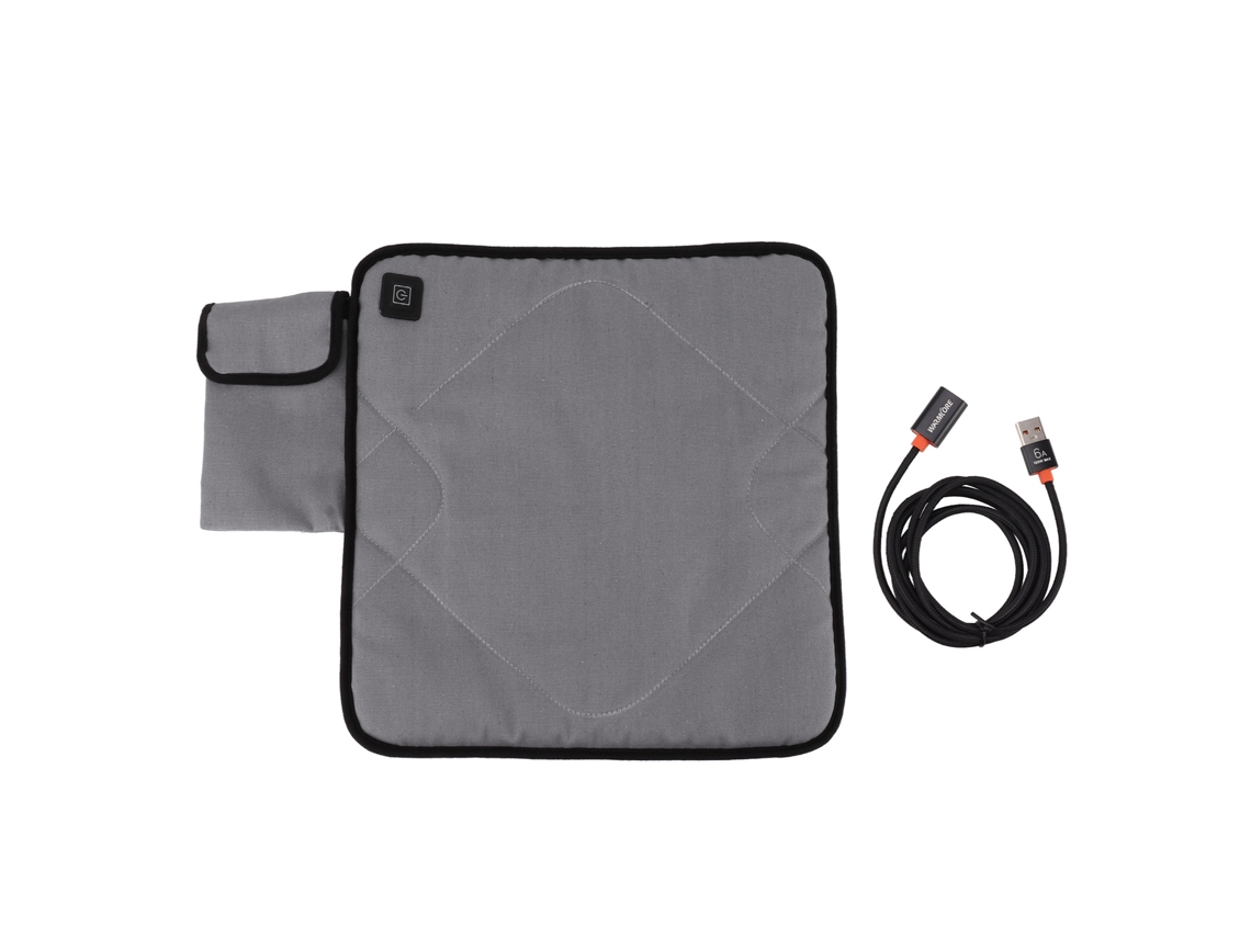Cojim de Assento Primerox aquecido, portátil, USB, pesca, exterior