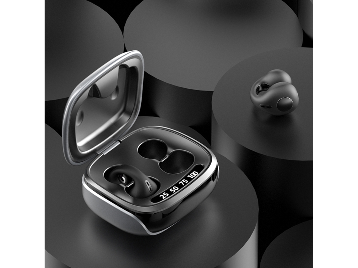 Fones de Ouvido Bluetooth Esportivos True Wireless com condução óssea Bluetooth 5.3 EOOCOO