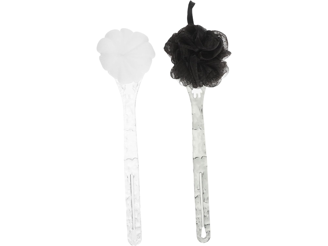 Conjunto De 2 Escovas Costas Soimiss Com Cabo Ergonômico, Escova Esfoliante Dupla Face Para Corpo E Costas, Limpeza