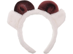Tiara de Chifre de Cabra: - Em formato de ovela acolchoada com orelhas de animal.
