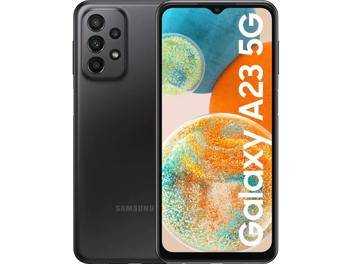 Smartphone SAMSUNG Galaxy A23 5G (6.6'' - 4 GB - 128 GB - Preto)
