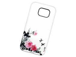 Capa de Celular EOOCOO material ecológico caligrafia pintura estilo chinês