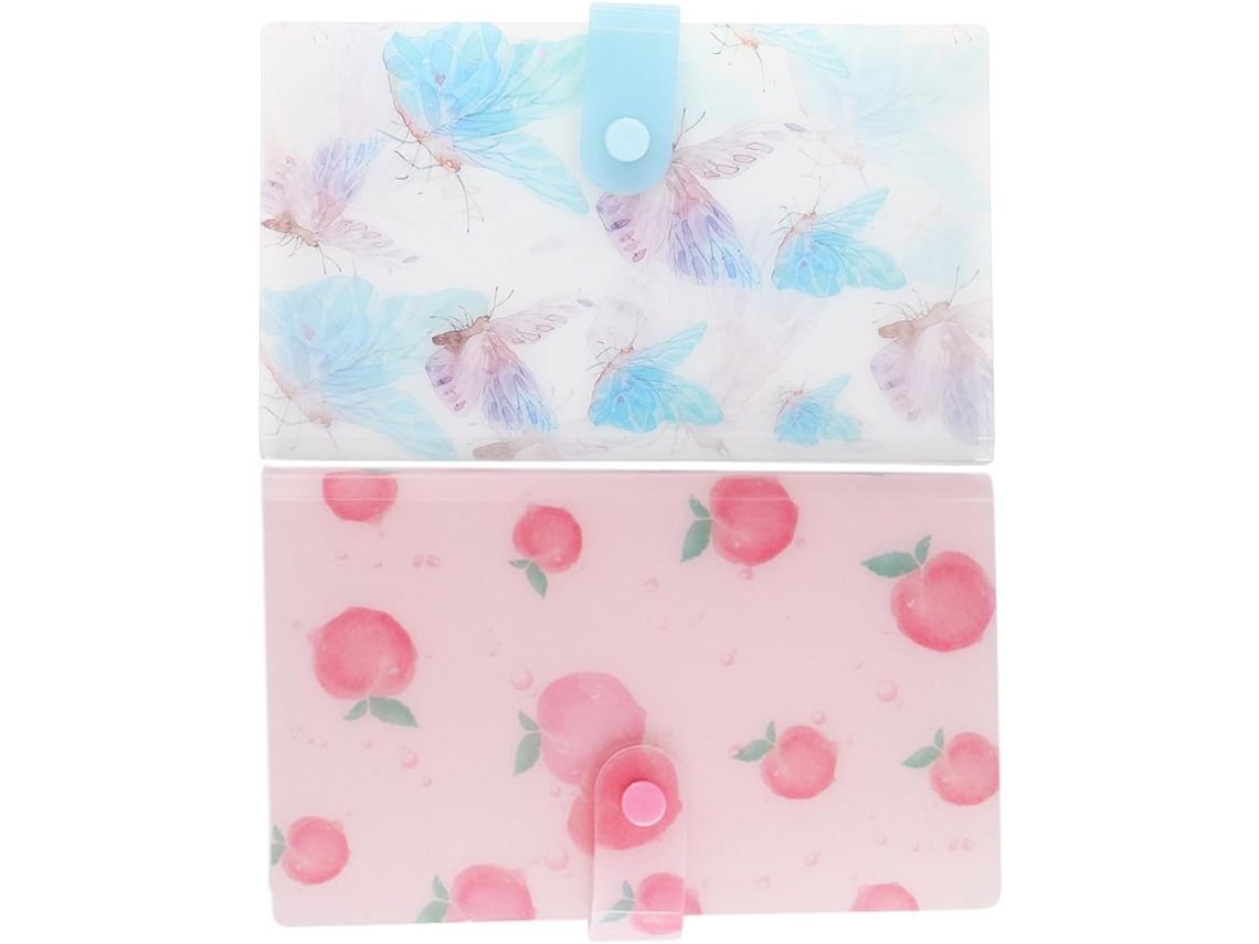 Organizador de adesivos (2 unidades) para álbum de nail art, 120 unidades.
