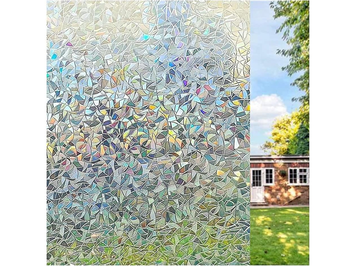Omni película para Janelas Antiestática de Privacidade Translúcida Decorativa Adesiva com Tinta Ao Ser Exposta À Luz 44.5x200cm
