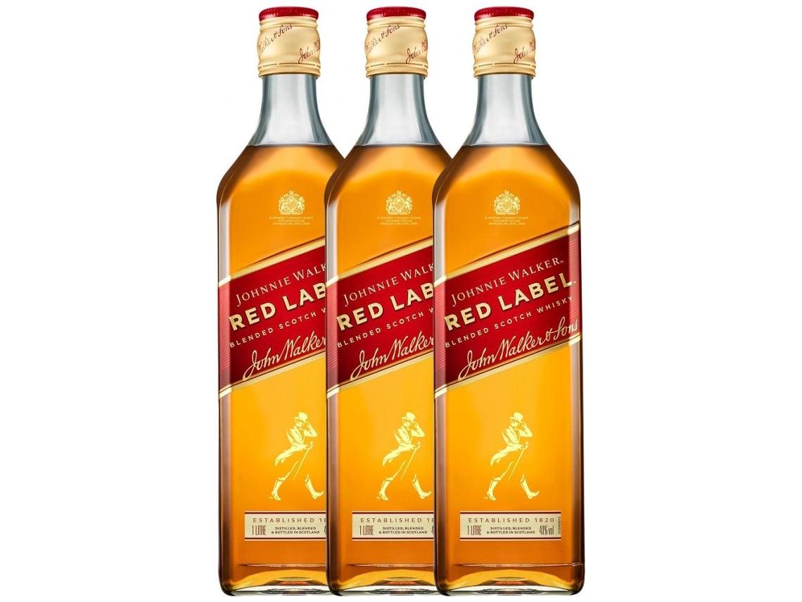 Johnnie Walker Red Label 1 Litre www.worten.pt