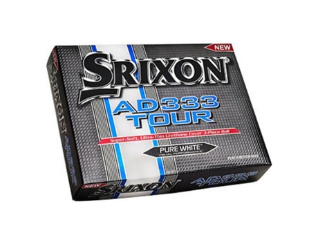 Bola De Golfe Srixon Ad333 Tour Branco (12 Uds)
