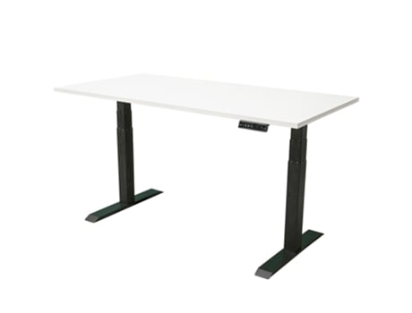 Secratária Ajustável Eletricamente IVOL (160 x 80 cm - Negro)