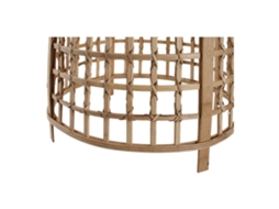 Candeeiro de Teto Dkd Home Decor Rotim 42 X 42 X 63 Cm
