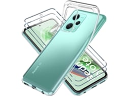 Capa Note Hd Para Xiaomi Xiaomi Poco X5 5g/redmi Note 12 5g Hongwe. Vidro Temperado Anti-choque Amarelo