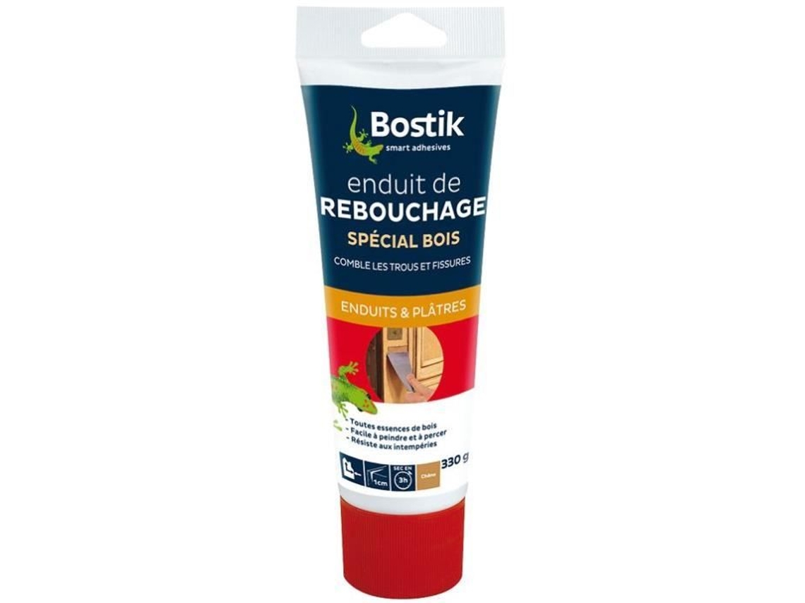 Massa De Enchimento Bostik Pasta Tubular 330g Para Madeira Interior/exterior Fácil De Pintar