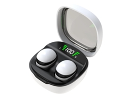 Auriculares Sem Fios Bluetooth Cancelamento De Ruído Microfone Para Chamadas Estojo De Carregamento Lurelia