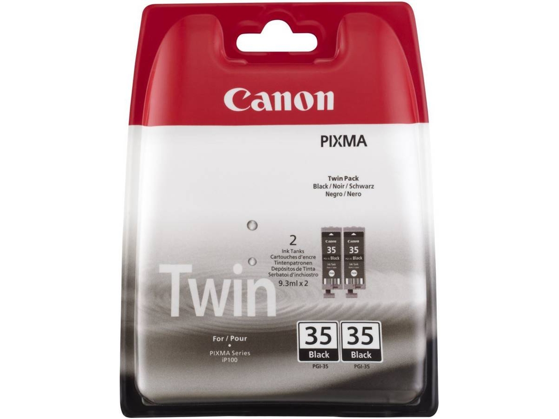 Pack 2 Tinteiros CANON PGI-35 Preto (1509B012)