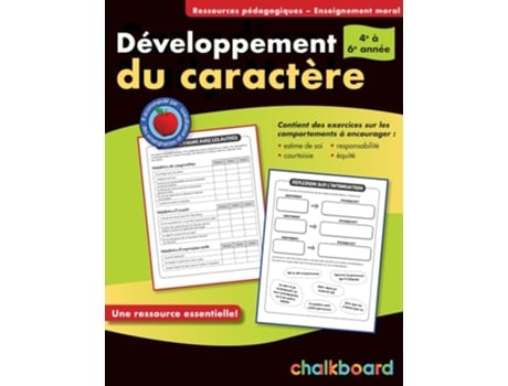 Livro Developpement Du Caractere 4-6 de Demetra Turnbull (Inglês)