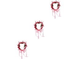 Coroa Artificial De 3 Peças Para Casamento, Acessório De Cabeça Elegante Para Noiva Em Fotos.