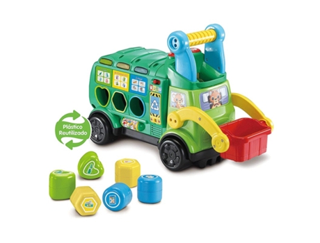 Correpasillos Camión De Reciclaje Con Actividades Educativas De Vtech Volumenvtech