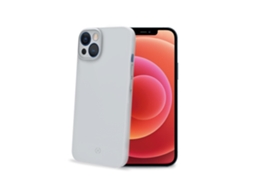 Capa para iPhone 14 CELLY Pele Sintética Branco