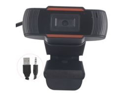 Microfone Embutido Câmera Hd 720p Acessórios Para Computador E Notebook Chamadas De Voz Nítidas Foco Automático Brilvibera
