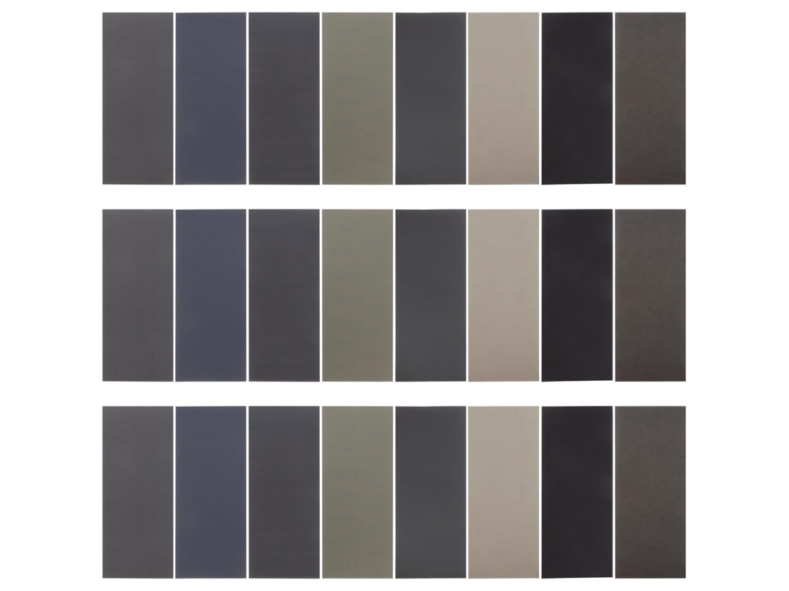Conjunto De 56 Lixas Grão Fino Para Uso A Seco E
