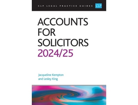Livro Accounts for Solicitors 2024/2025 de Kempton (Inglês)