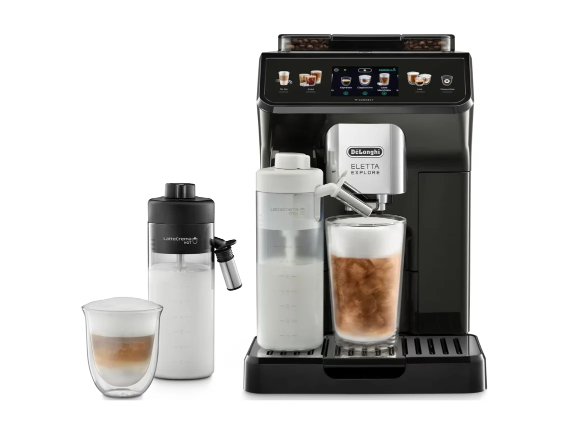 Máquina de Café Expresso Automática DELONGHI Eletta Explore ECAM450.65.G (Outlet Grade A - 19 bar - 13 Níveis de Moagem)