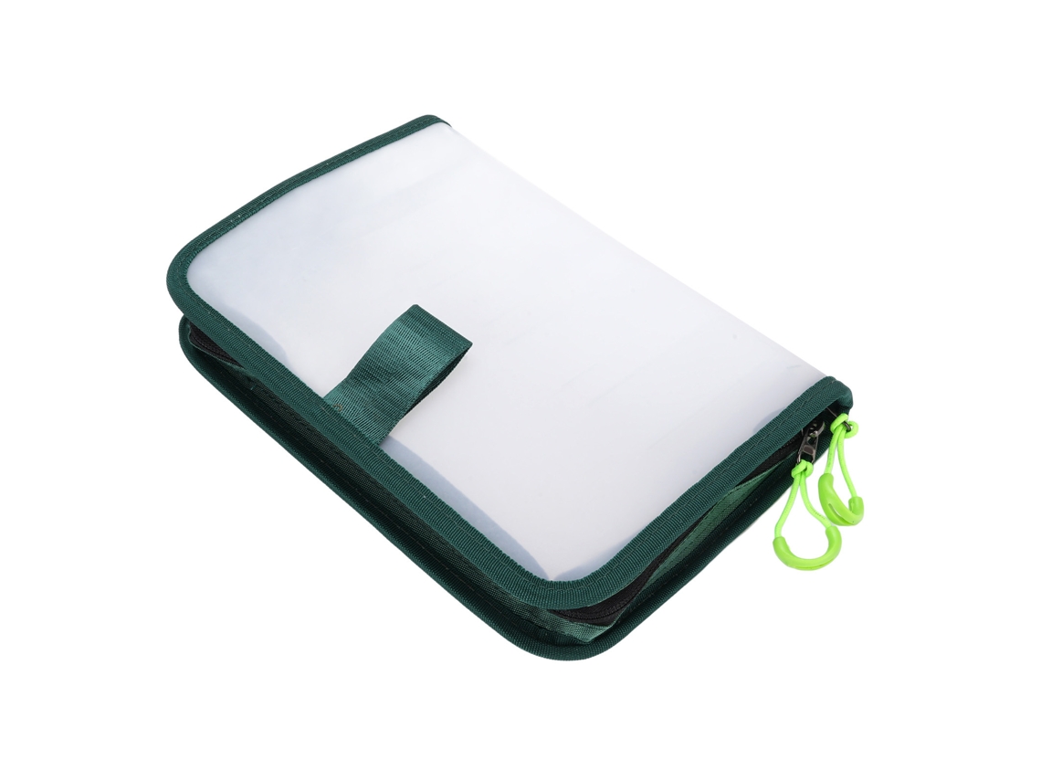 Bolsa de Isca de Pesca Business PVC Transparente com Compartimentos MARCA