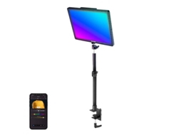 Luz de vídeo LED RGB Neewer GL1C 48W 2900K e 7000K Luz colorida