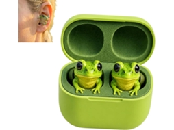 Ouvidores Grenouille Sem Filtro Anti - Ruído Com Estojo De Carga, Baixos Profundos, Fones De Ouvido Bluetooth