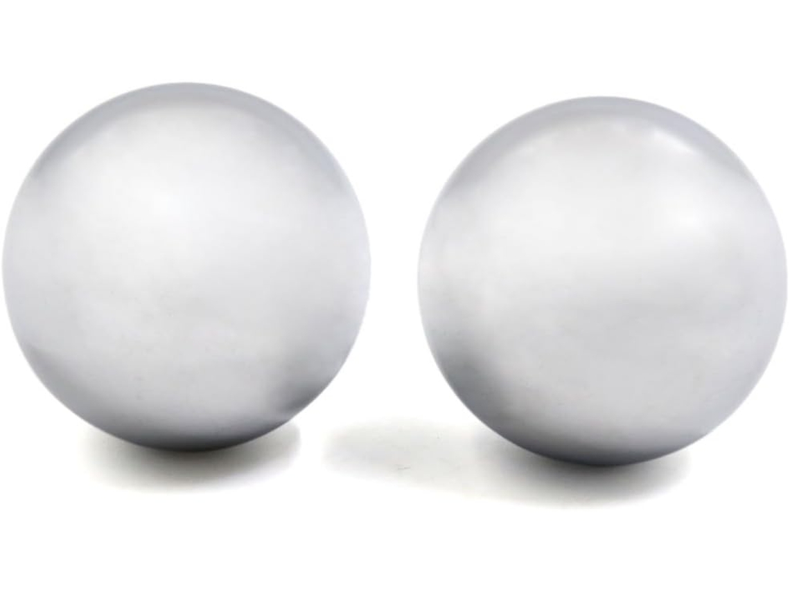 Ruilogod 1par De Globos Aço Inoxidável 2de Diâmetro Para Exercícios Pulso, Mão, Dedo Médio E Punho Id 361 Cd4 D75 A38