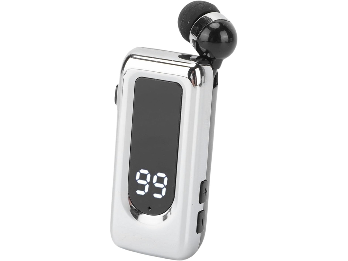 Fone De Ouvido Estéreo Retrátil De Lapela 5.4 Com Microfone E Visor Enc