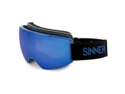 SINNER Máscara Esqui Boreas Azul Double Blue Sintrast+Dbl Orng Sintrast Toric/CAT1-3