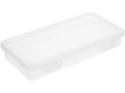 Lurelia Estojo Transparente Portátil Em Plástico