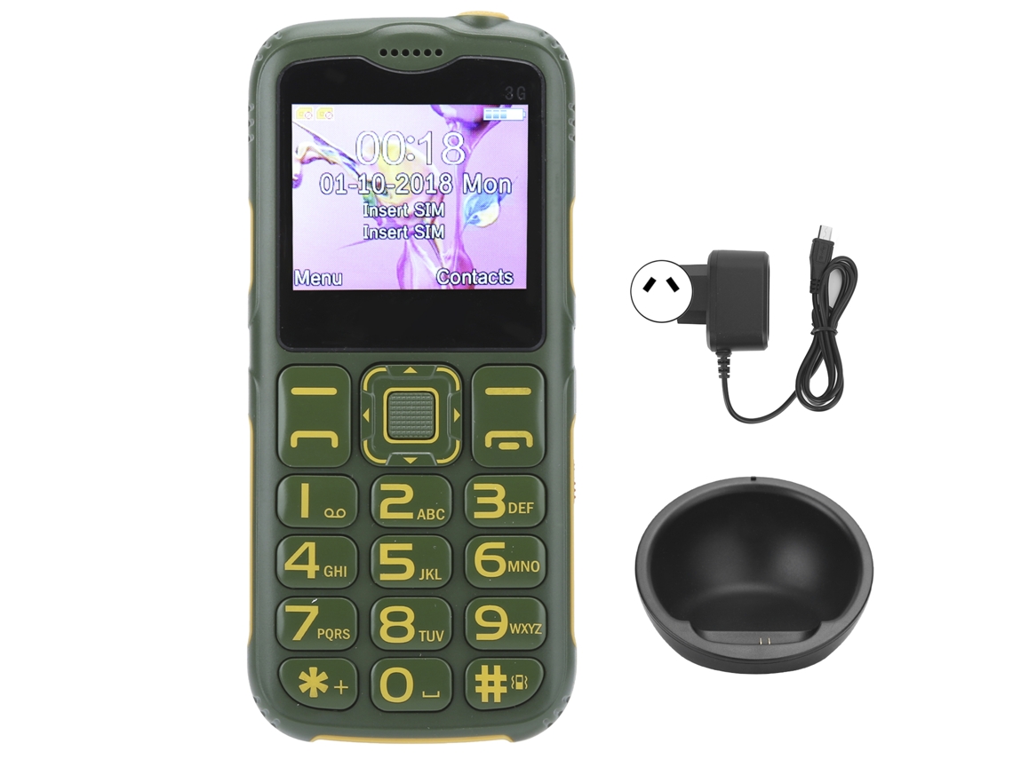 Telefone Móvel Para Idosos Laxiscreed 3g Com Lanterna Led Fácil De Usar
