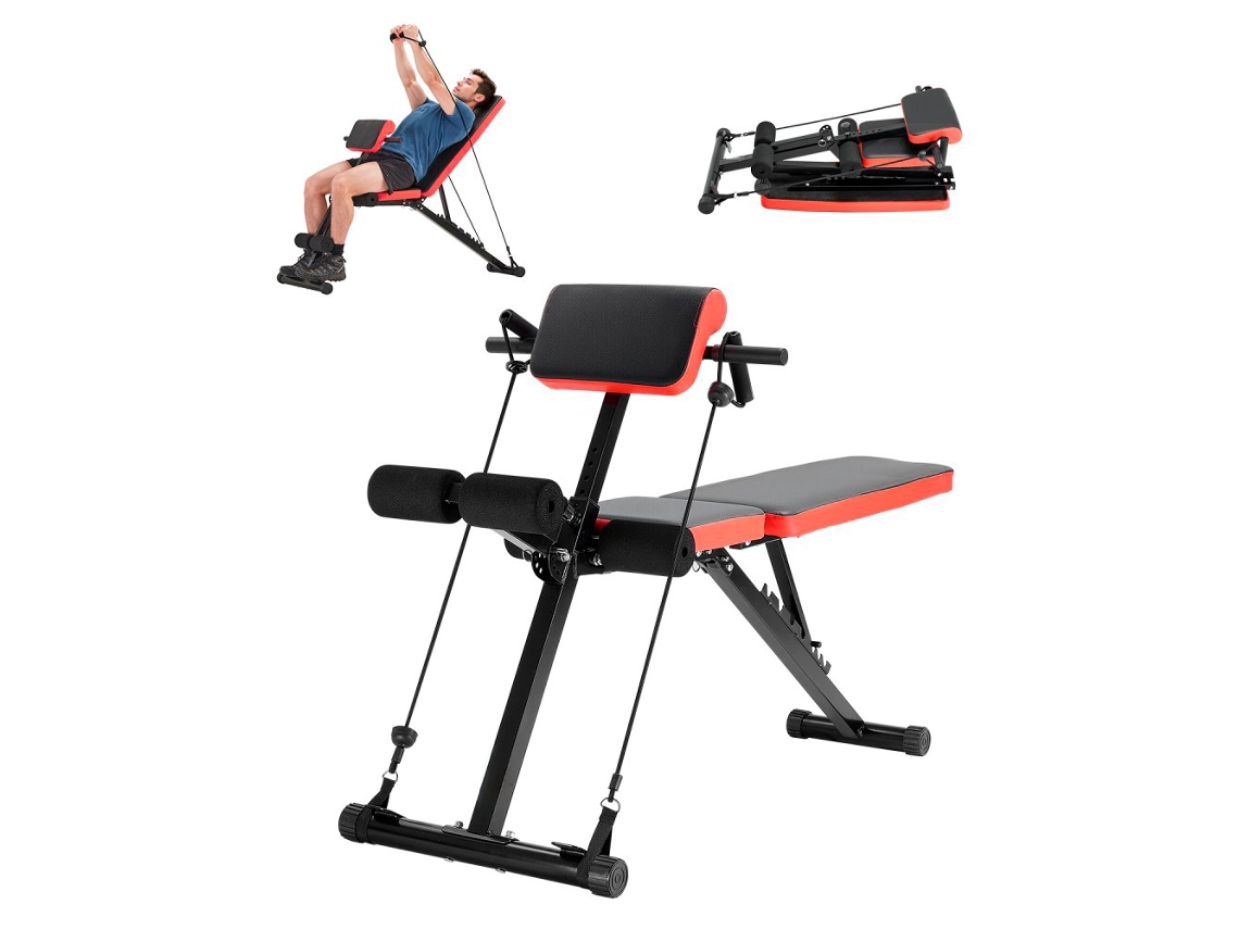 Banco De Extensão Lombar Ajustável 350kg Para Fitness Completo Tekmaquinas
