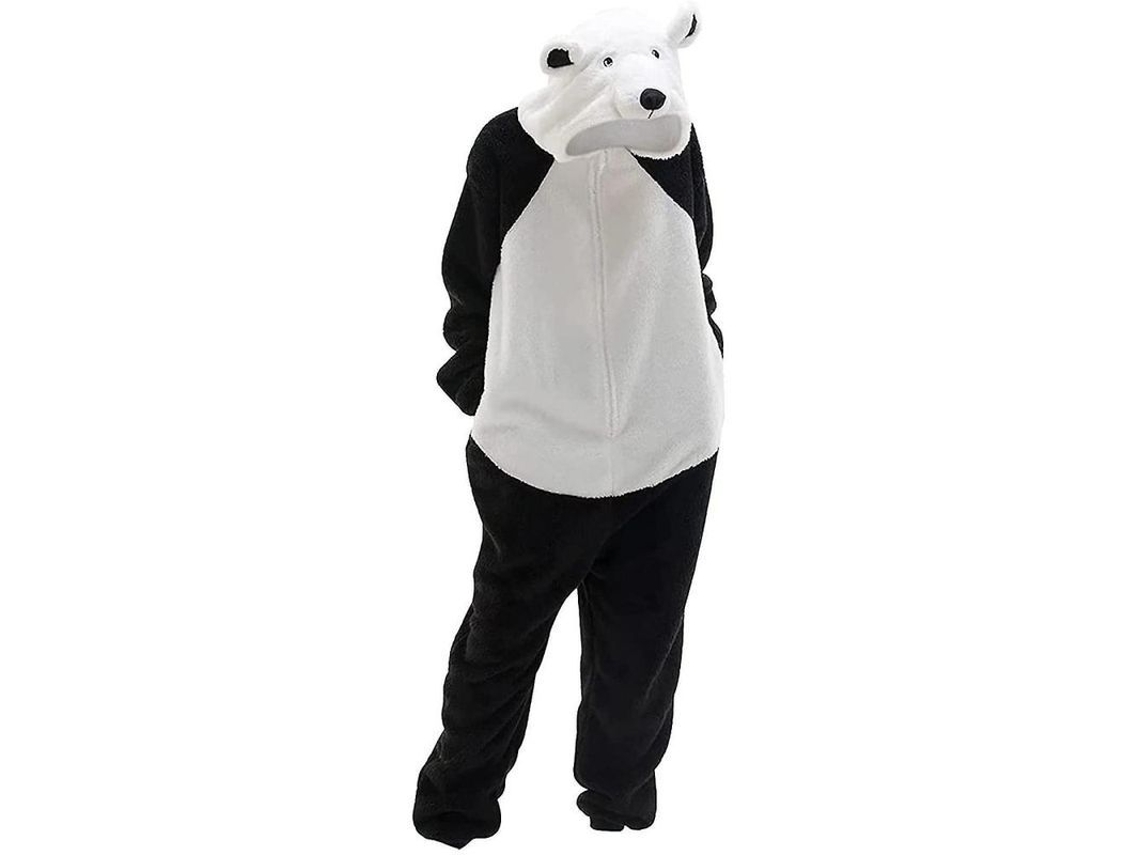 2026 pijama de Oso Unisex Adulto Invierno Suelto Con Bolsillos Abrigo Thick Ropa de Dormir Kpg L Branco