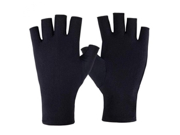 Luvas De Manicure Em Gel Com Proteção Uv Para Secador De Unhas, Luvas De Proteção Elásticas Sem Dedos