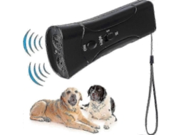 Dispositivo Anti latido Ultrassônico para Controle de Latidos Cães, Repelente e Ferramenta Treinamento Adestramento Redução Ruído. GOKOCO