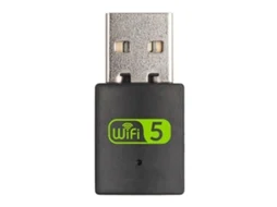 Adaptador Usb Wifi 600m Bt 5.0 Sem Necessidade De Drivers, Adaptador De Rede Sem Fio De Banda Dupla 2.4g/5g Hengjian