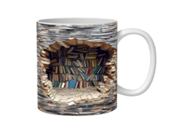 Caneca De Estante 3d Cool Birthday Christmas Gifts For Him Her Caneca De Café De Cerâmica Hengjian