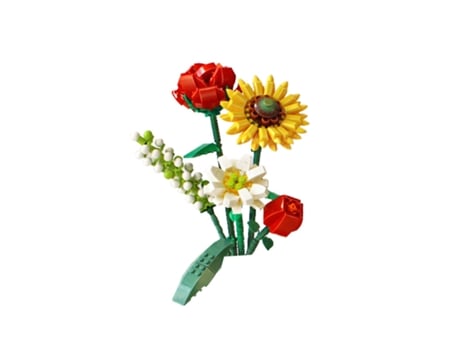 Blocos de Construção Brinquedos Flores Pupu Wj-0004 (Idade Mínima: 14 anos)