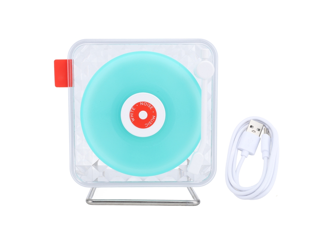 Caixa de Som Retro Bluetooth EOOCOO (ruído Branco, Luz Ambiente)