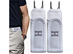 Fivela de Cinto Ajustável e Elástica, 2 Unidades para Calças Jeans, Uso Diário e Casual STELASPLEN