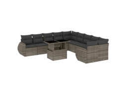 Garden Sofa Set, Garden Sofa Sets Vidaxl Cinzeto Rattan / Vime (n/a)
