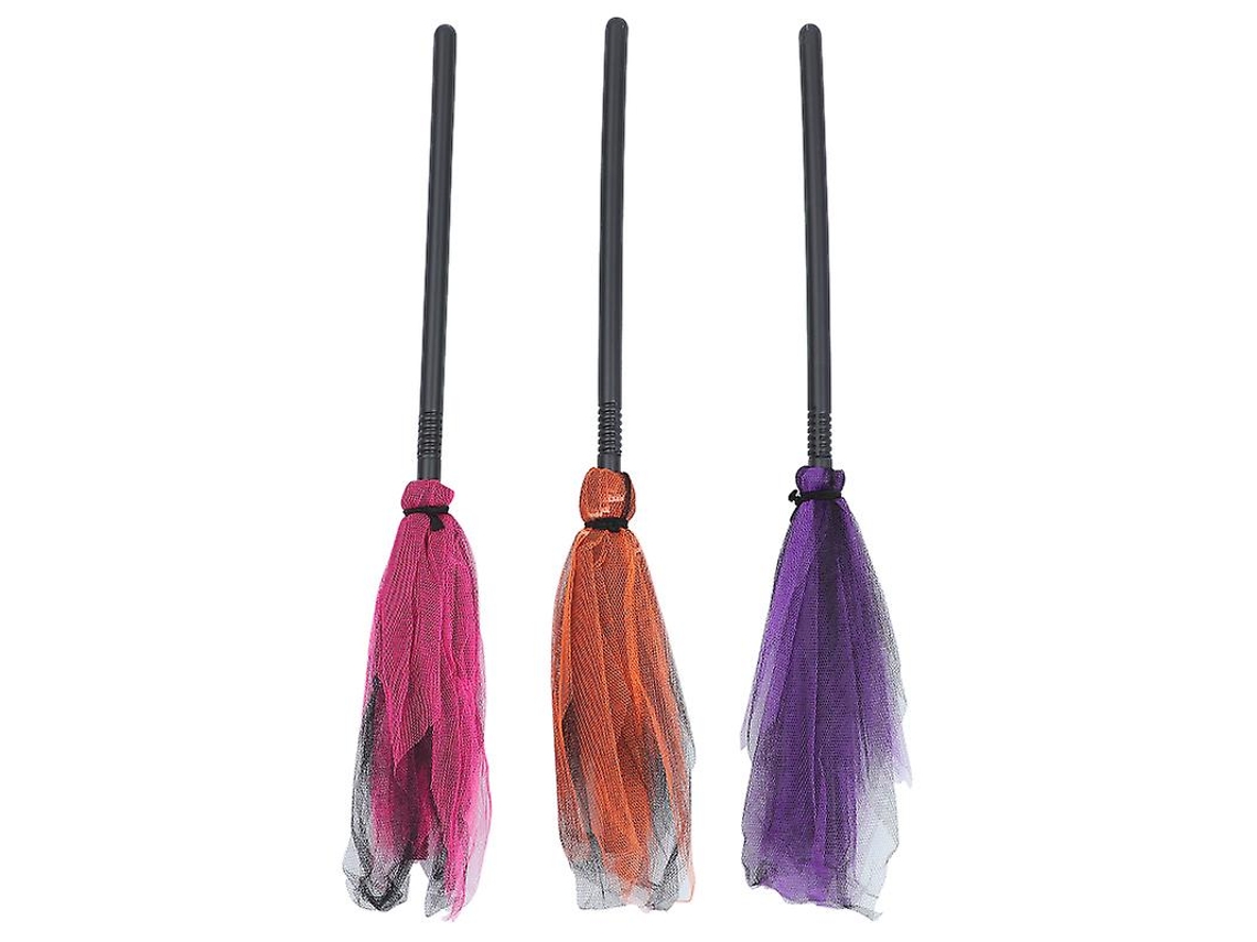 3Pcs Vassoura de Bruxa ALLINLESS