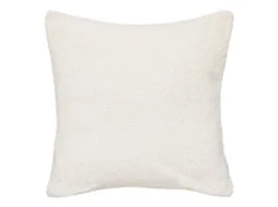 Coussin Jaiko Em Pelúcia Sintética 40x40cm Marfim - ATMOSPHERA Criador De Interiores - Marfim