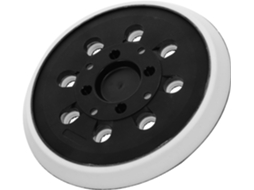 Base De Lixa Orbital Com 8 Furos E Sistema Fixação Por Velcro, Feita
