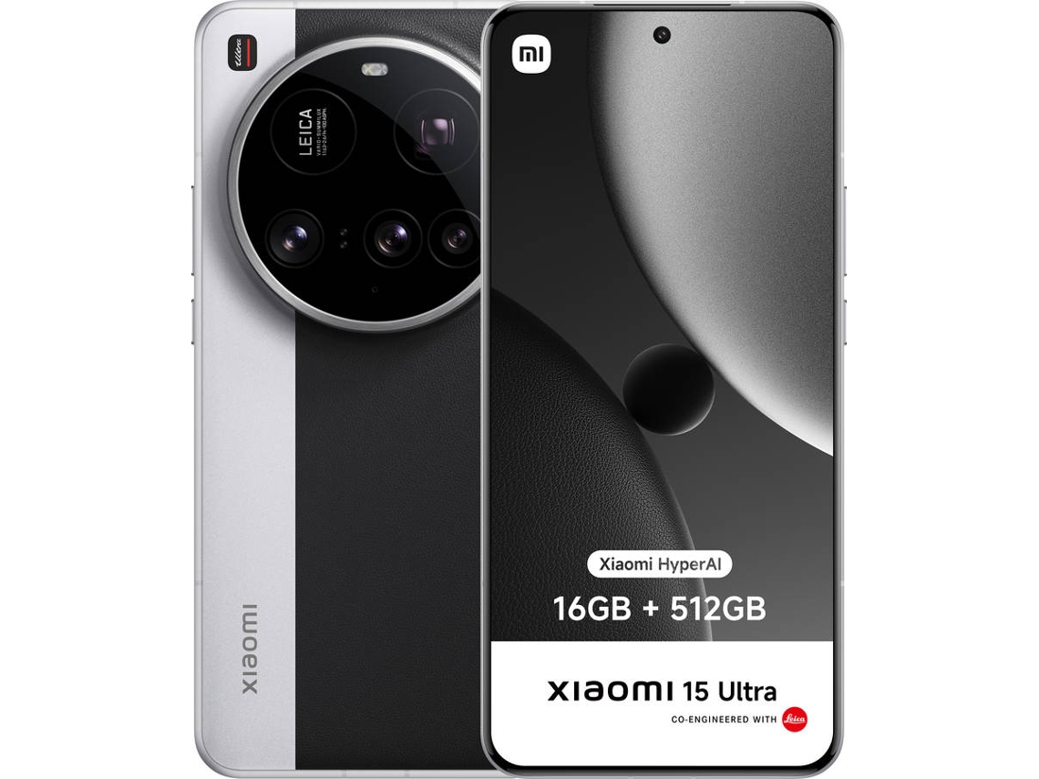 Smartphone XIAOMI 15 Ultra (6.73'' - 16 GB - 512 GB - Prateado)