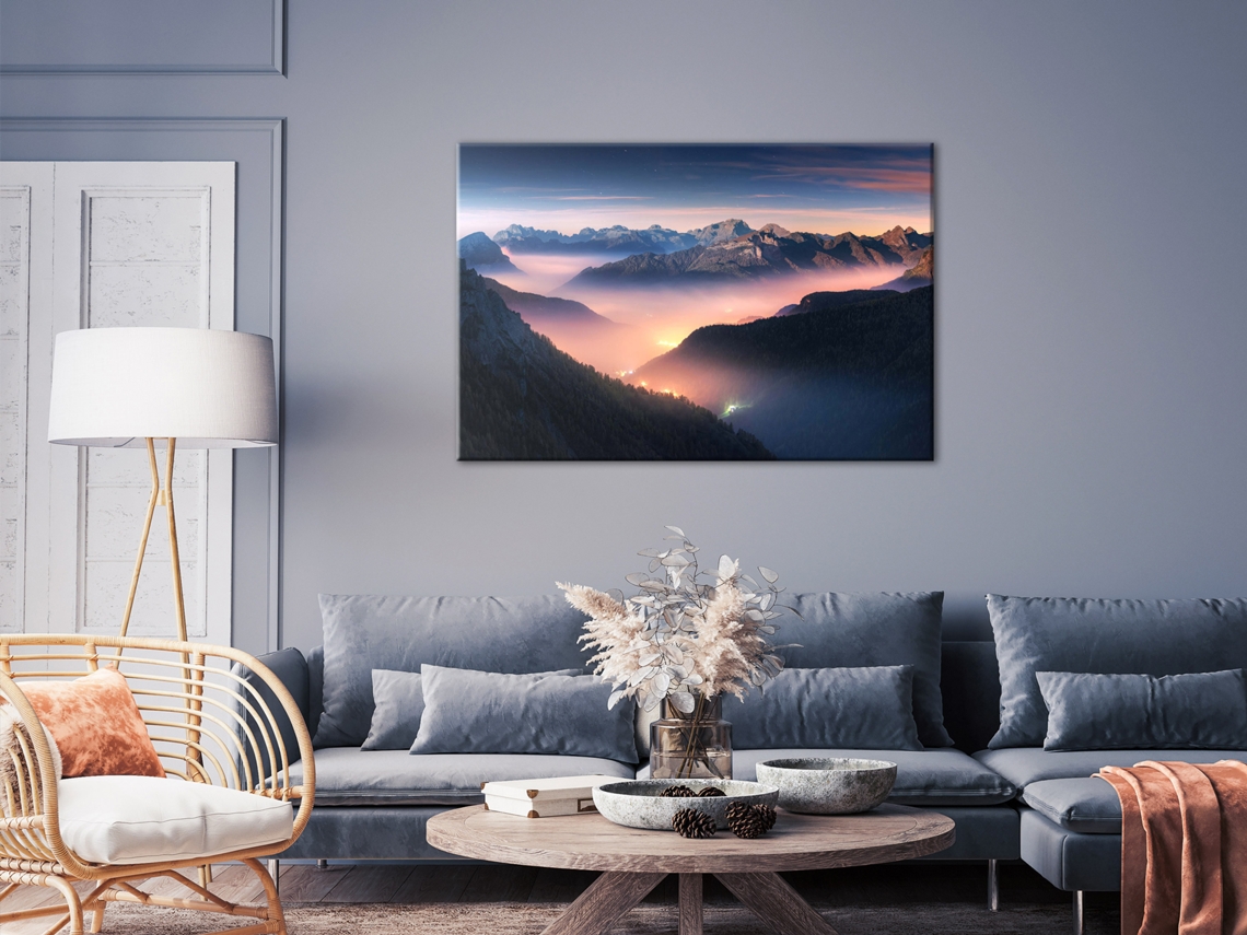 Quadro ARTGEIST Mountain Breath (1 Part) Wide - First Variant (120x80)